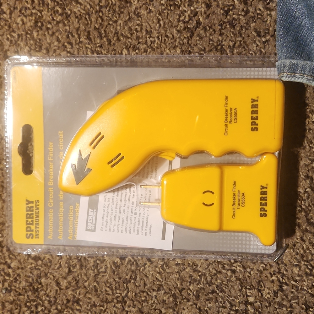 SPERRY Instruments Automatic Circuit Breaker Finder